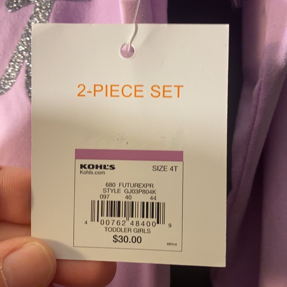 Girls Active Set - Size 4T - Picture 4 of 5